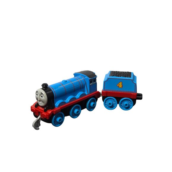 2018 Thomas & Friends Gordon Train Tank Engine with Coal Car Pull Along Toy - Picture 1 of 11